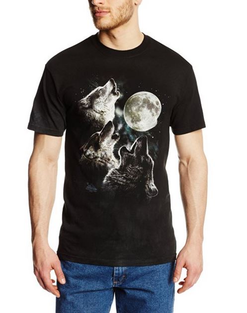 Three wolf t-shirt