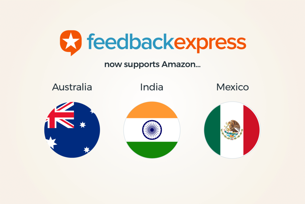 FeedbackExpress new Amazon marketplaces